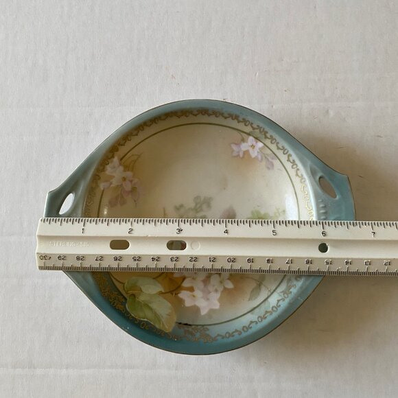 Small Dish Bowl Antique RS Tillowitz Reinhold Schlegelmilch Hand Painted Germany - Picture 2 of 5